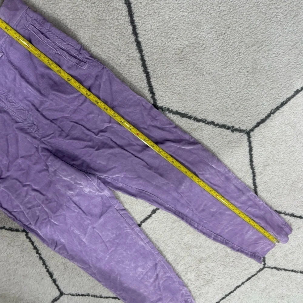Forte Forte Pants Wide Leg Casual in Lilac Purple Corduroy